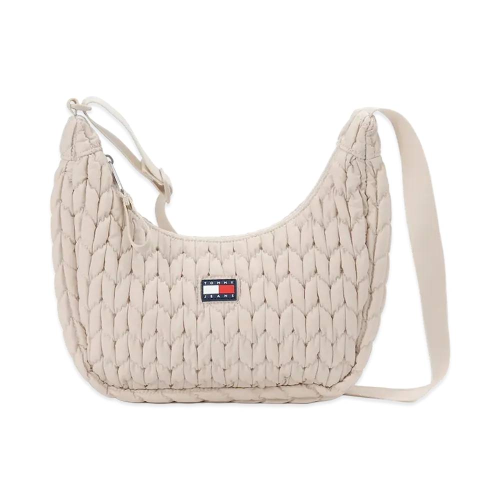 TOMMY JEANS Shoulder Bag "Beige"