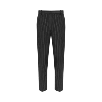 Alexander McQUEEN Tailored Cigarette Pants "Black/White"