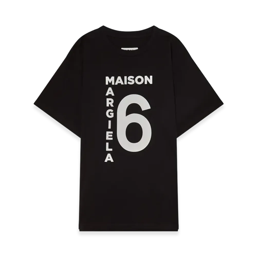 MM6 Maison Margiela Women's Logo T-Shirt "Black"
