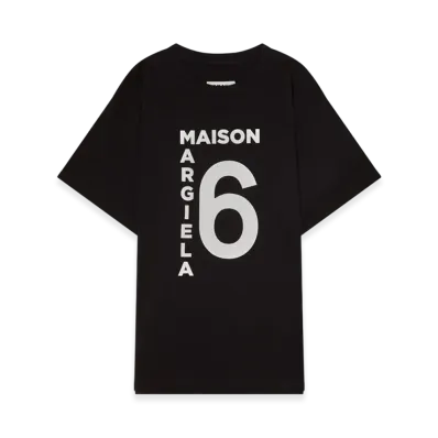 MM6 Maison Margiela Women's Logo T-Shirt "Black"