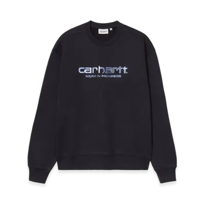 Carhartt WIP Solar Chrome Sweat "Dark Navy"