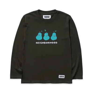 NEIGHBORHOOD One Third Kids OT . Tee LS-4 "Olive Drab"