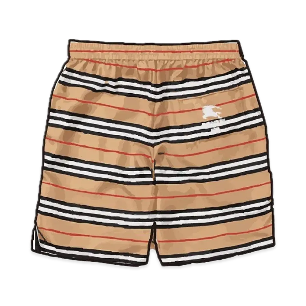 Supreme x Burberry Silk Pajama Short "Beige"