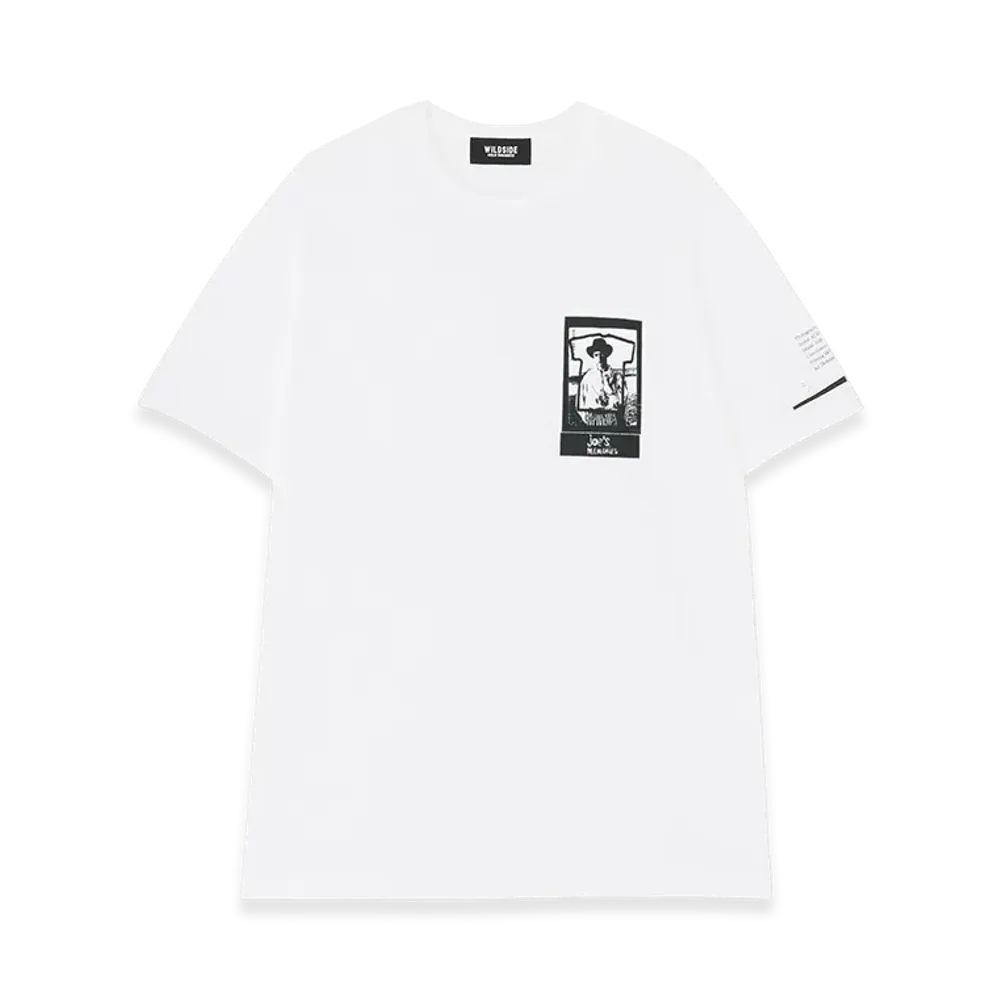 WILDSIDE YOHJI YAMAMOTO Y's For Men Look Book T-Shirt B "White"