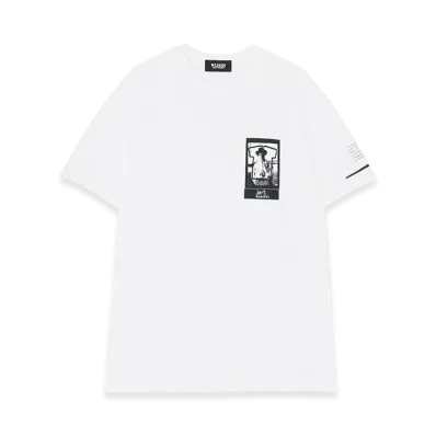 WILDSIDE YOHJI YAMAMOTO Y's For Men Look Book T-Shirt B "White"