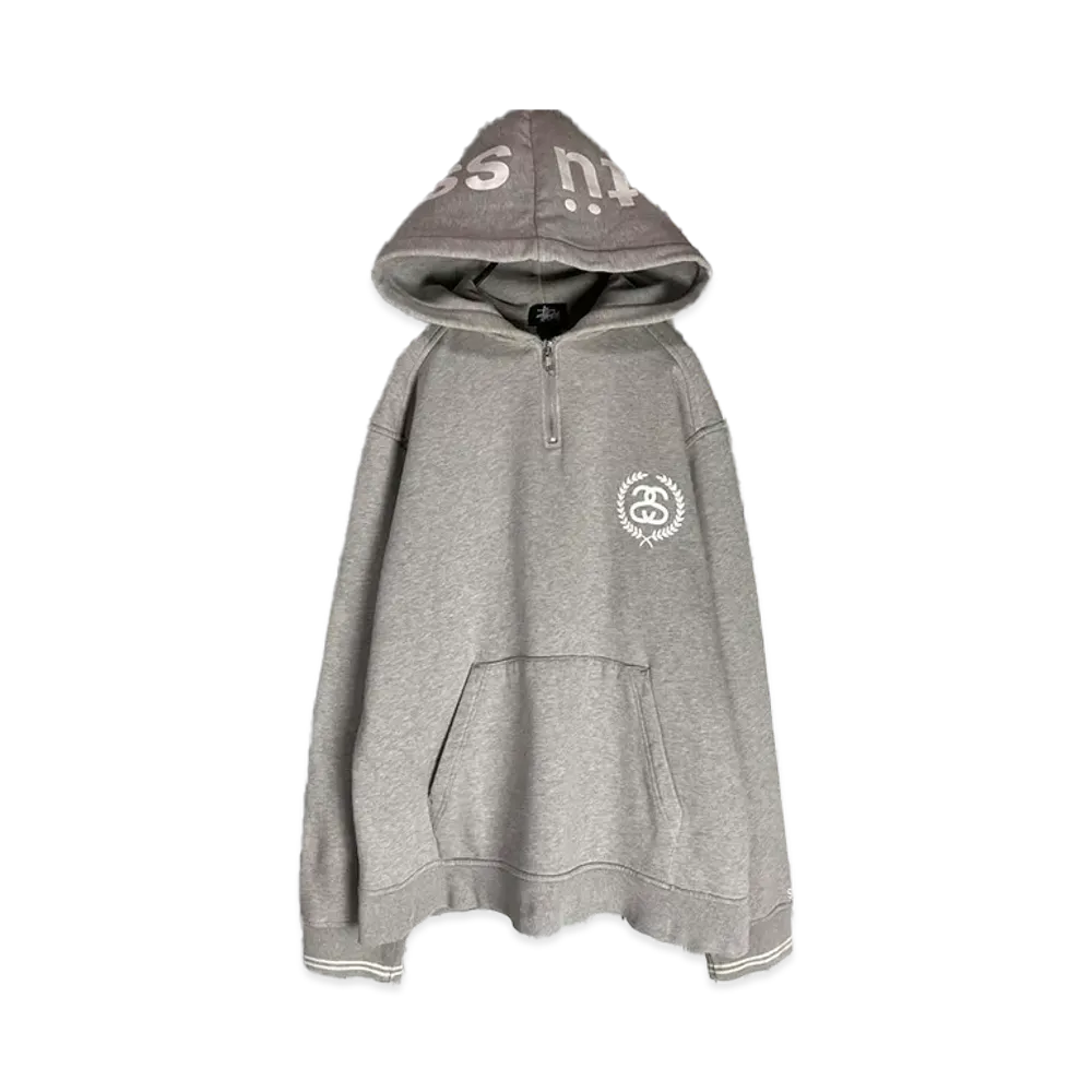 Stussy SS Link Design Hoodie "Grey"