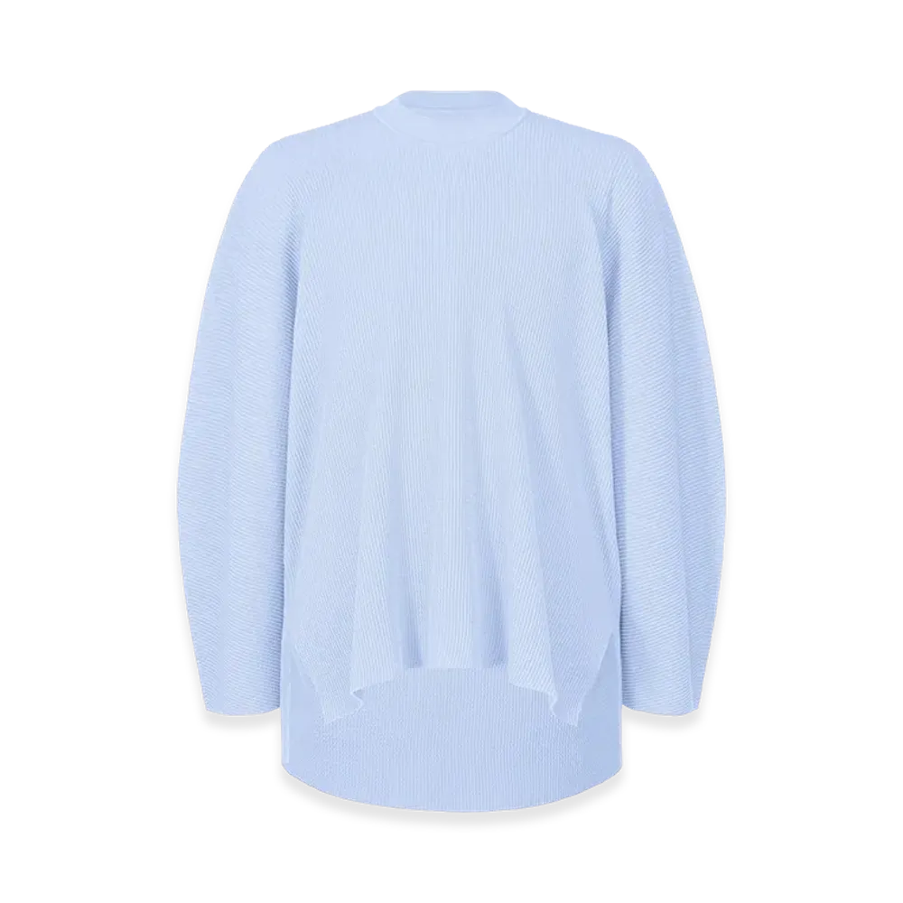 HOMME PLISSE ISSEY MIYAKE Tight Twist Cotton Knit "Sky Blue"