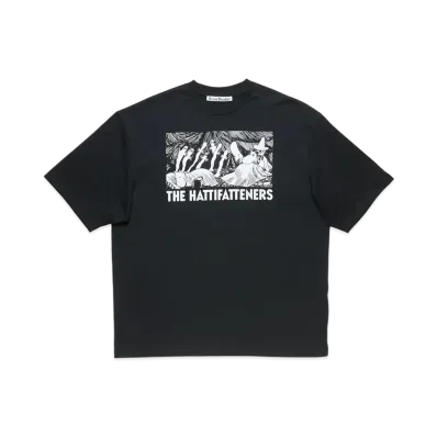 Acne Studios x Moomin T-Shirts "Black"
