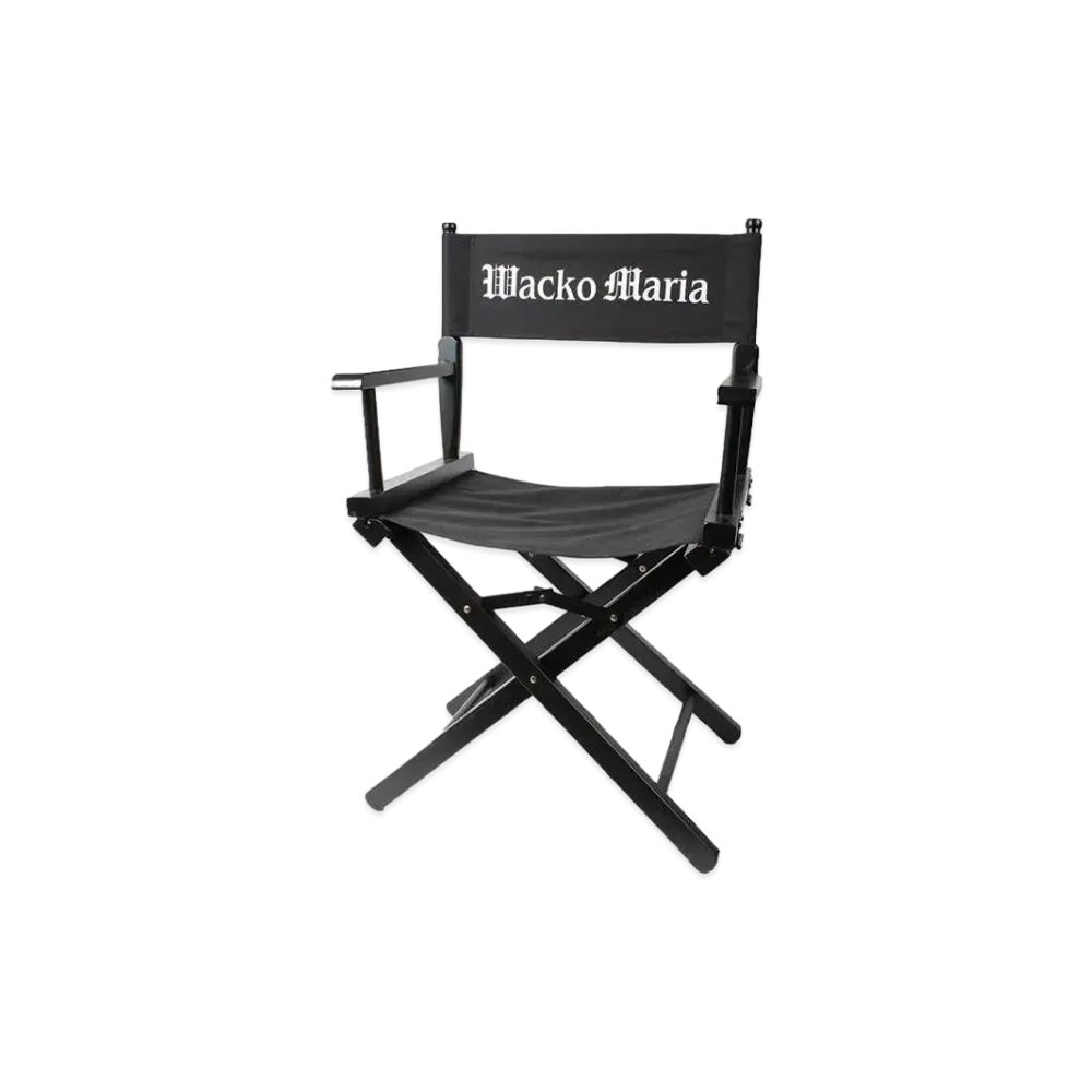 WACKO MARIA Director Chair "Black"