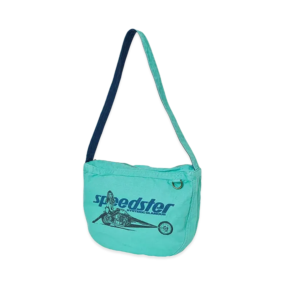 HYSTERIC GLAMOUR SPEEDSTER Shoulder Bag "Blue"