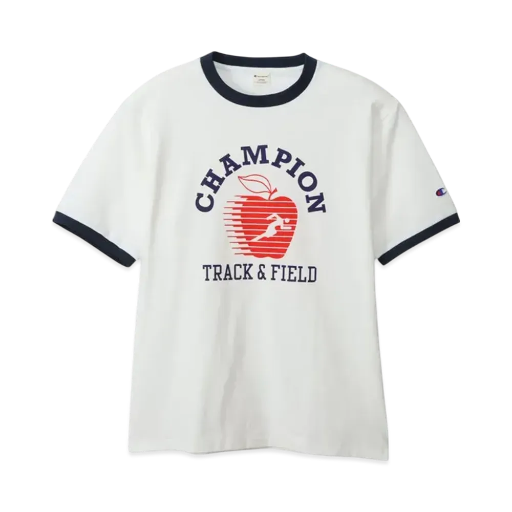 Champion Short Sleeve Ringer T-Shirt 25SS "Navy"