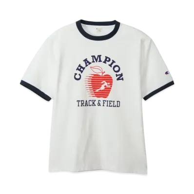 Champion Short Sleeve Ringer T-Shirt 25SS "Navy"
