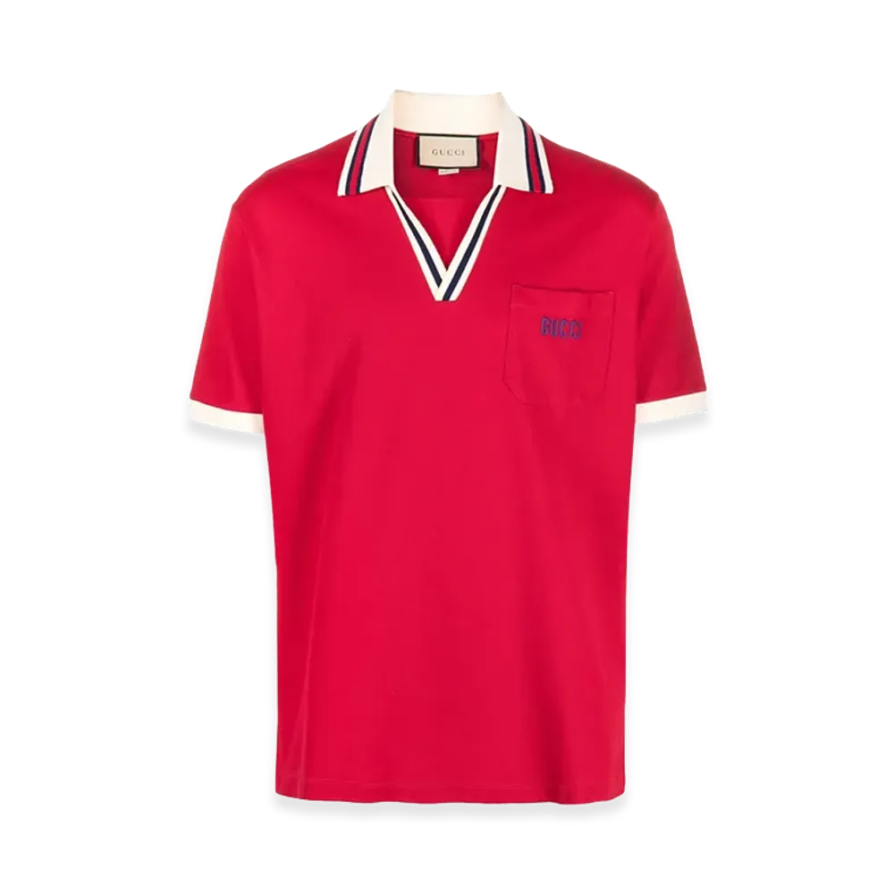 GUCCI Fashion Polo "Red"