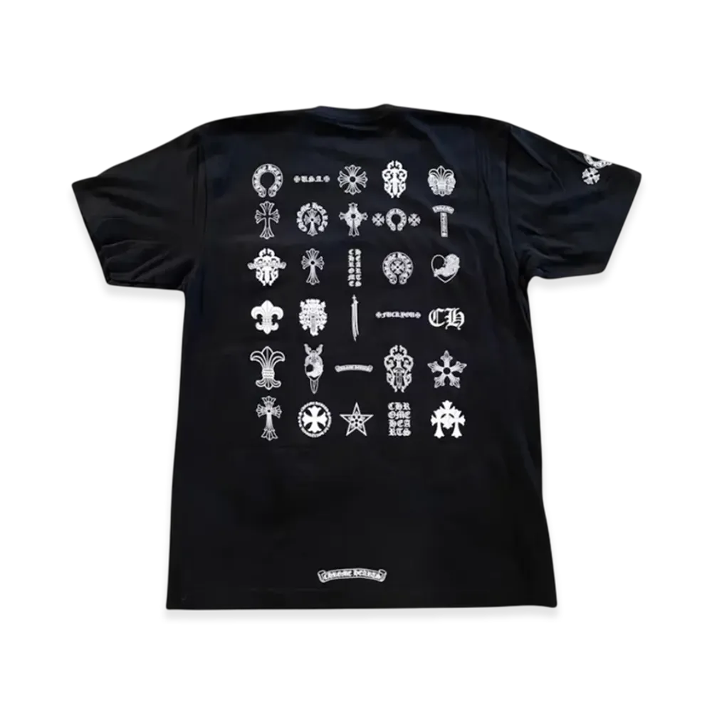Chrome Hearts Gradient Logo T-Shirt "Black"