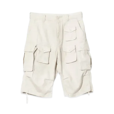 ENGINEERED GARMENTS FA Short - CL Java Cloth "White"