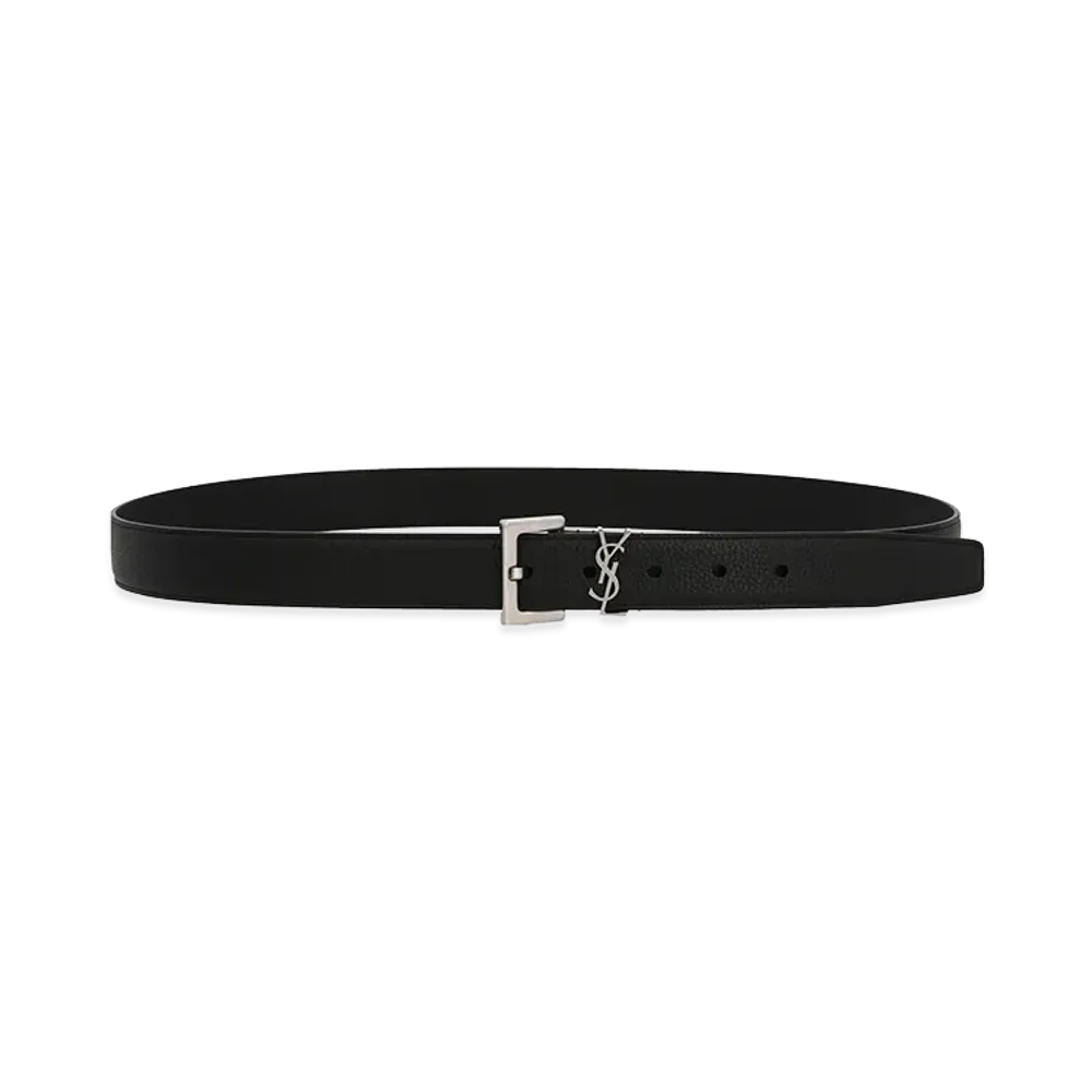 Saint Laurent Monogram Belt "Black"
