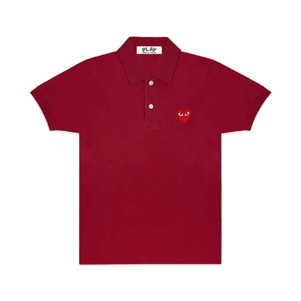 PLAY COMME des GARCONS AX-T006-051 "Burgundy"