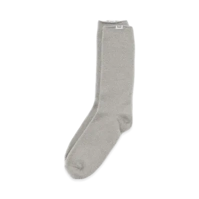 GELATO PIQUE Homme Temperature-Controlled Smooth Socks "Light Gray"