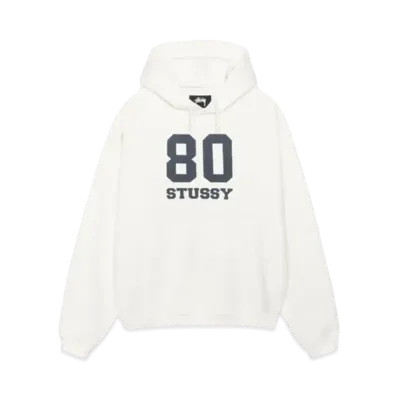 Stussy 80 Relaxed Hood Crew "Off White"