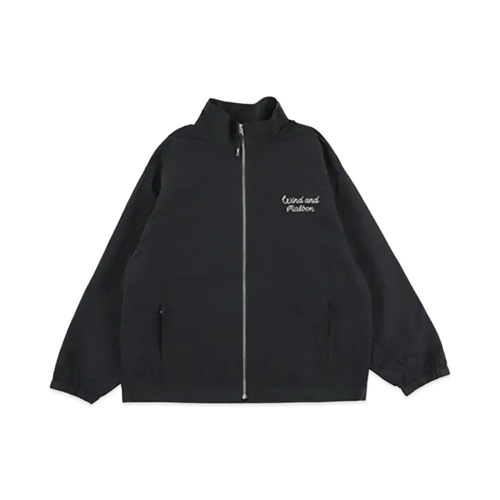 WIND AND SEA x Malbon Golf Nylon Jacket "Black"