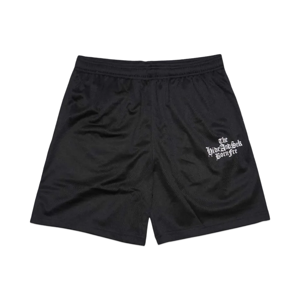 Hide and Seek The H&S Mesh Short "BLACK"