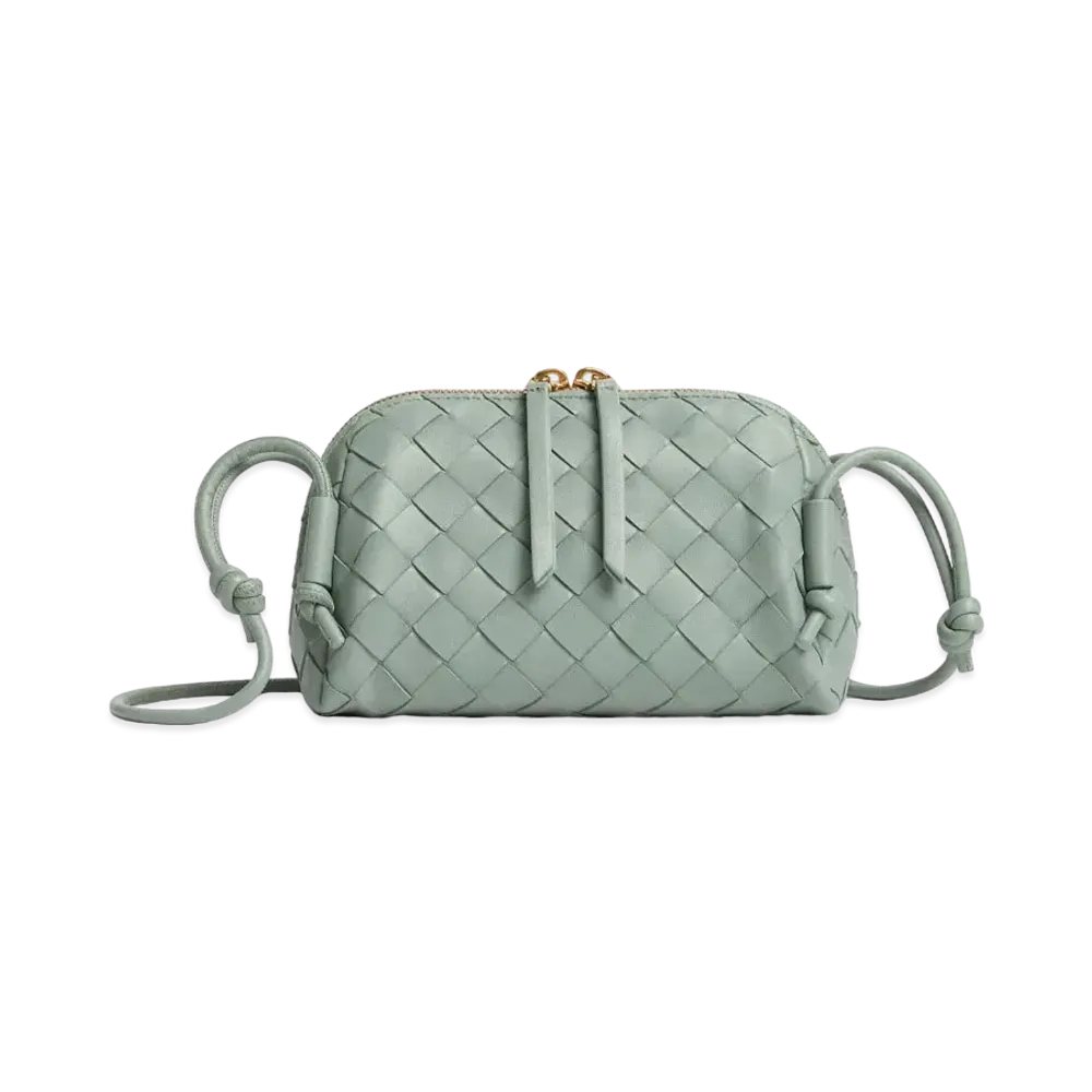 Bottega Veneta Intrecciato Concert Pouch "New Sauge"