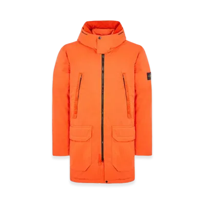 Stone Island 71321 Opaque Nylon Twill Down Jacket - 23FW "Lobster Red"