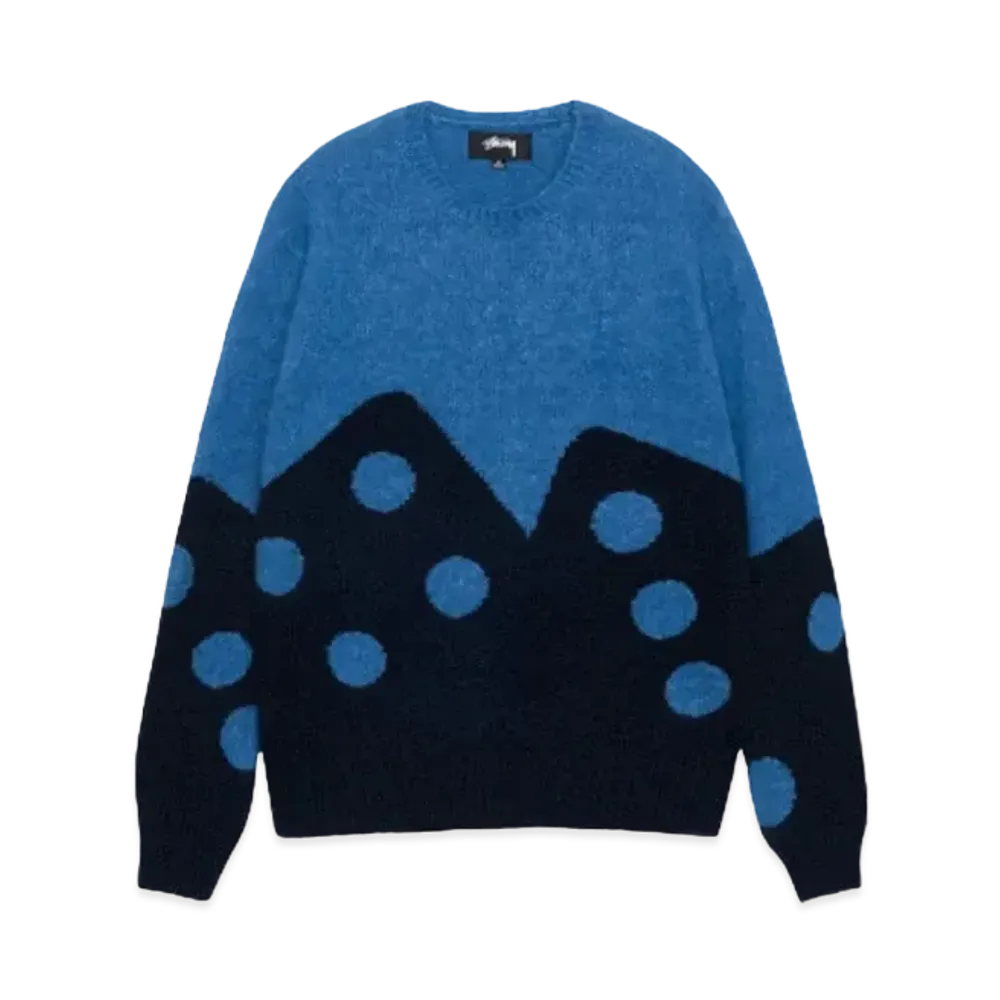 Stussy Dice Fuzzy Crew "Blue"