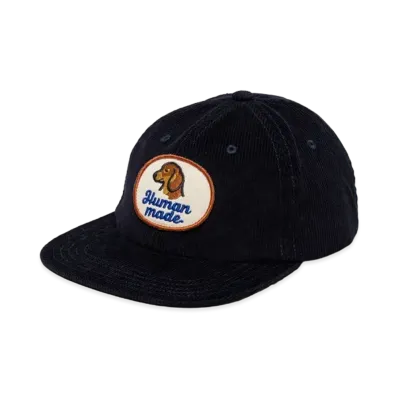 HUMAN MADE 6 Panel Corduroy Cap "Navy"