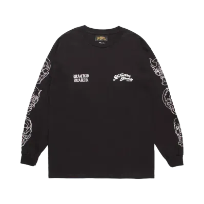 WACKO MARIA 56 Tattoo Studio / Long Sleeve T-Shirt "Black"