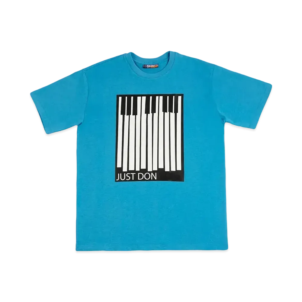 Just Don Sound Piano Tee "Blue"