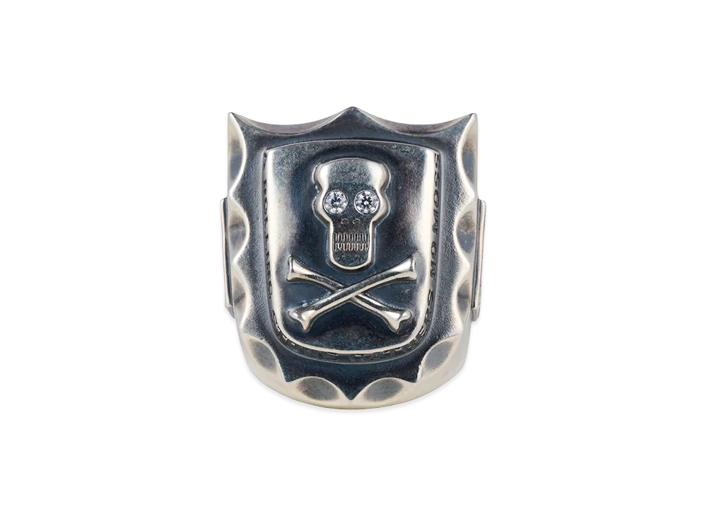 GDC Skull & Bones Ring "Silver"