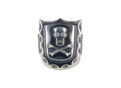 GDC Skull & Bones Ring "Silver"