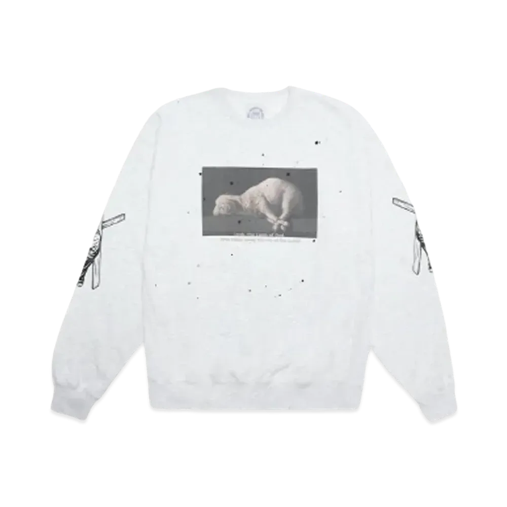 SOMEIT SACRIFICE Vintage Sweat Shirts "OAT MEAL"
