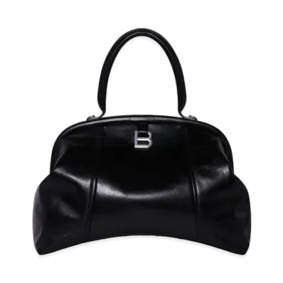 BALENCIAGA Editor Large Bag In Paper Calfskin "Black"