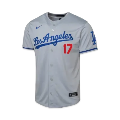 MLB x Nike Youth Los Angeles Dodgers Shohei Ohtani Road Limited Jersey "Gray"