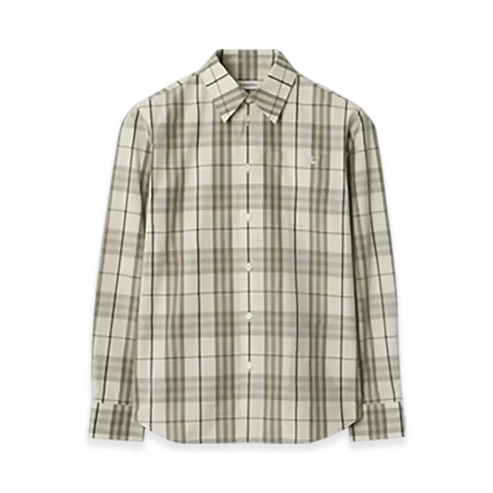 Burberry Check Cotton Shirt "Cotton"