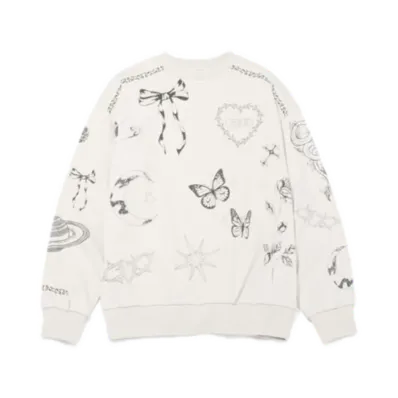 GOD SELECTION XXX Tatoo Sweat GXL-A26-CS-05 "White"