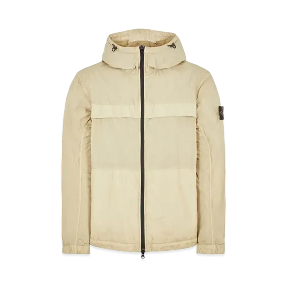 Stone Island 40922 Garment Dyed Crinkle Reps r-NY "Sand"