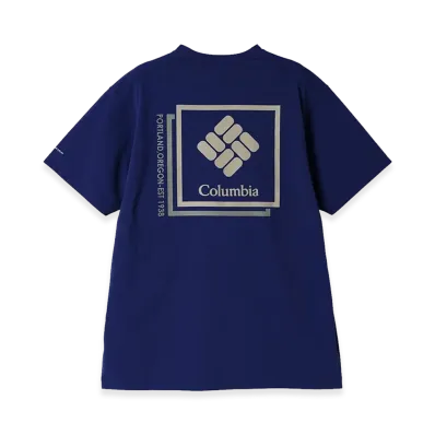 Columbia Light Canyon Graphic S/S Tee "Dark Blue"