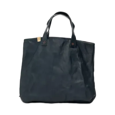 visvim Rivet Tote DMGD (It Veg.H) "Navy"