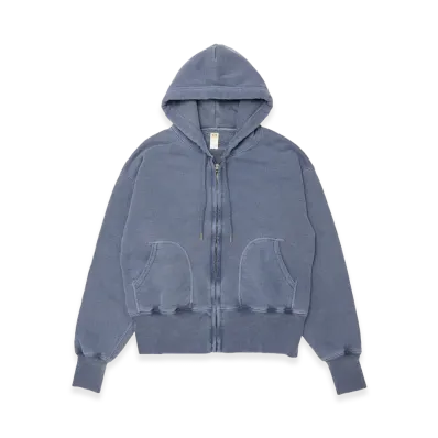 T.T Taiga Takahashi Lot.615 Full Zip Sweat Parka "Navy"
