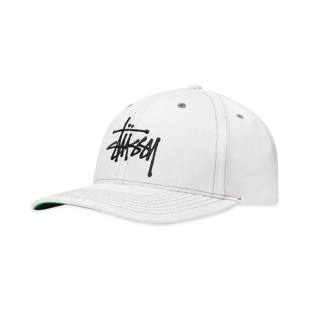 Stussy BASIC STRUCTURED LOW PRO CAP "White"