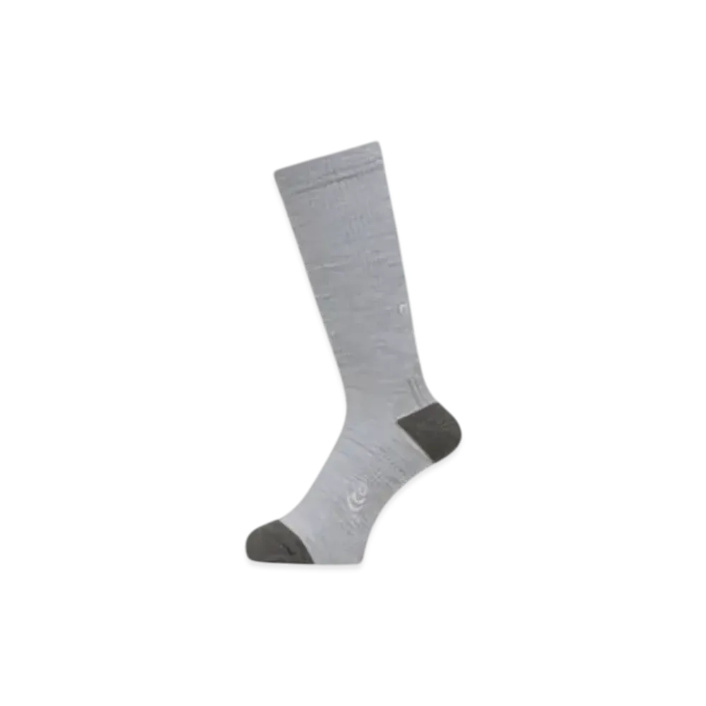 Goldwin Wool Blend Mid Cut Socks (C3 Fit/Unisex) "Mix Gray"