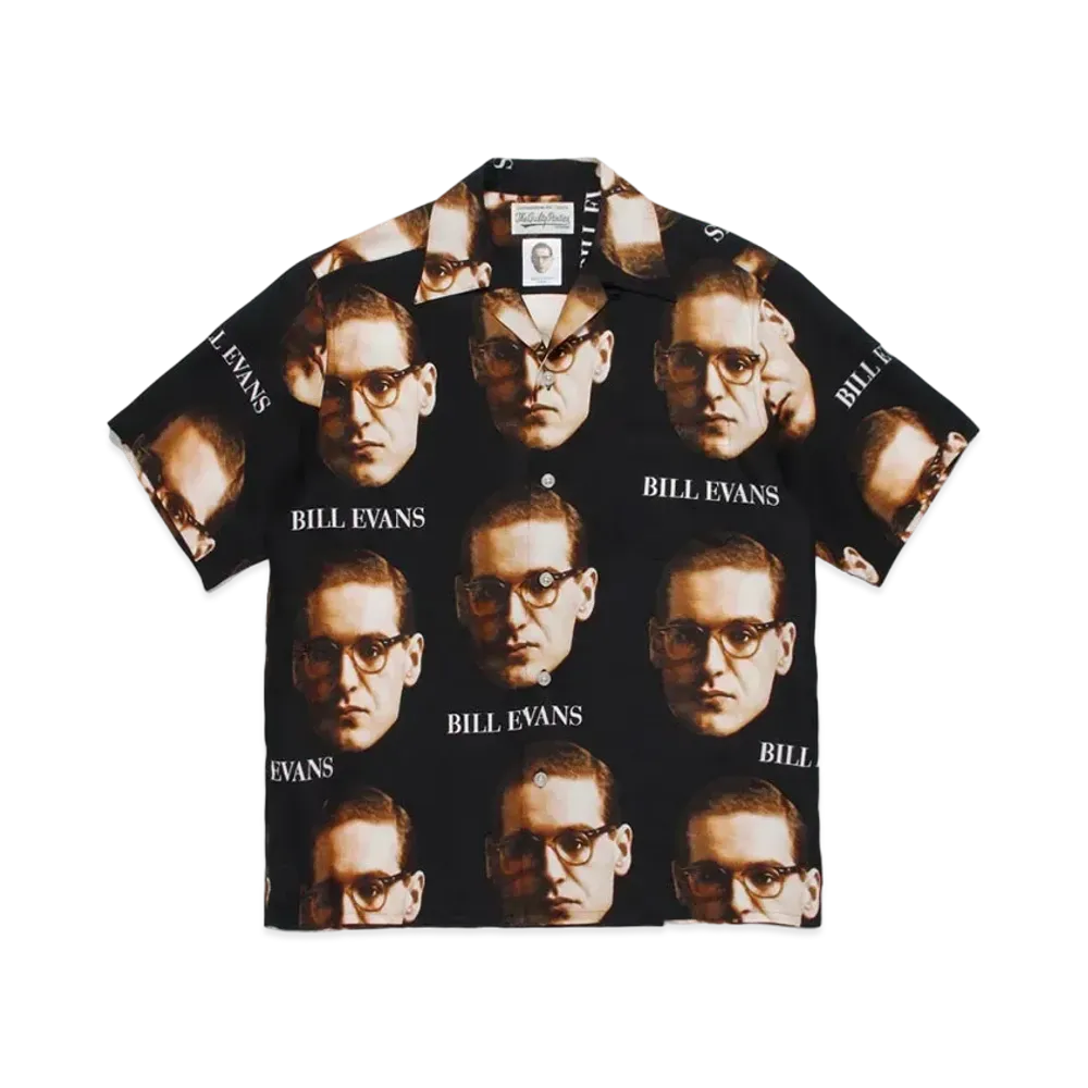 WACKO MARIA BILL EVANS / HAWAIIAN SHIRT "Black"