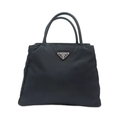 PARADA Tessute Nylon Handle Bag "Black"