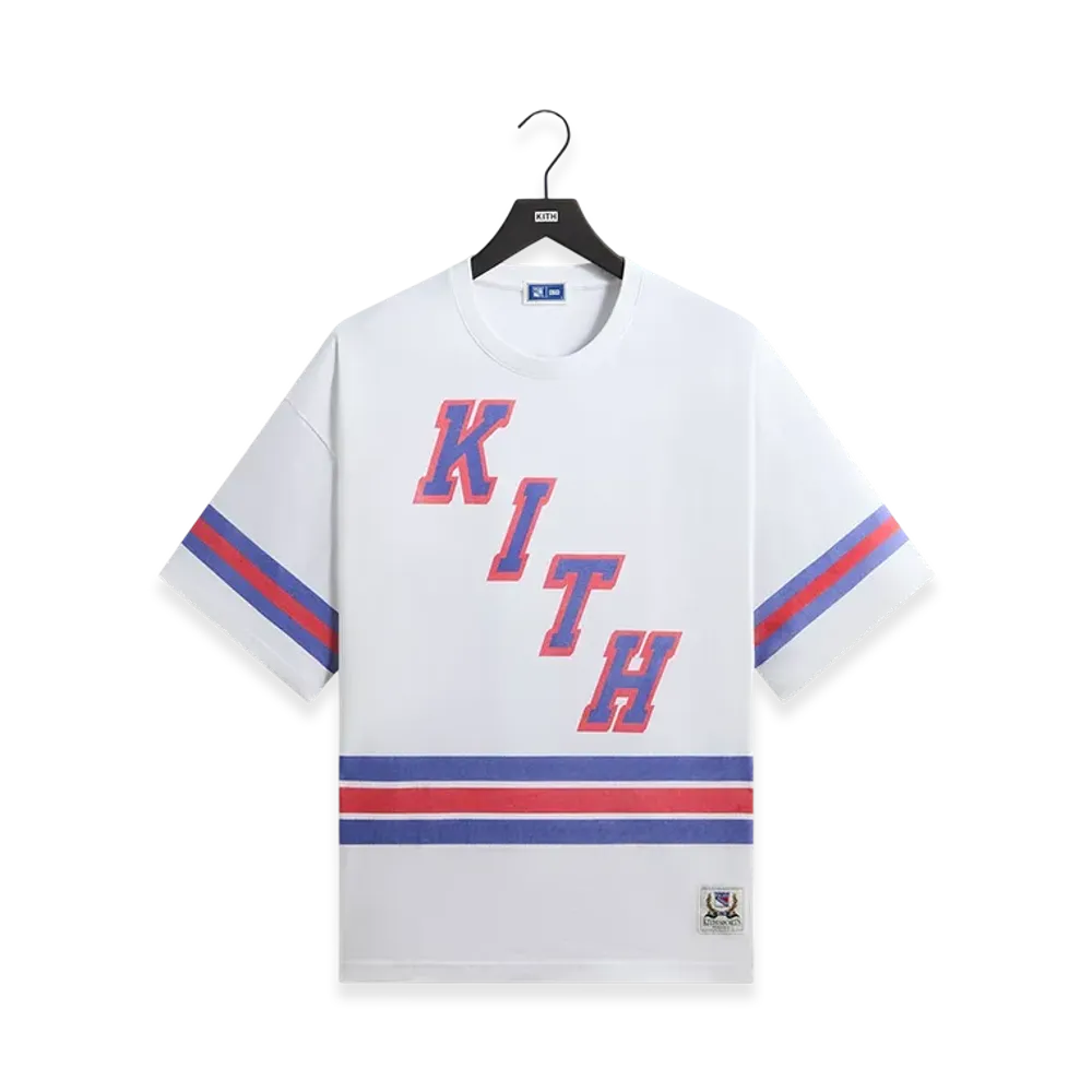 Kith x The New York Rangers Centennial Bishop Tee "White"