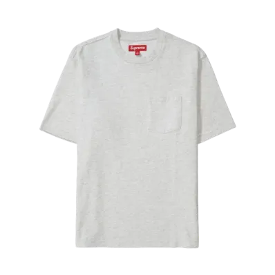 Supreme S/S Pocket Tee "Ash Grey" (25SS)