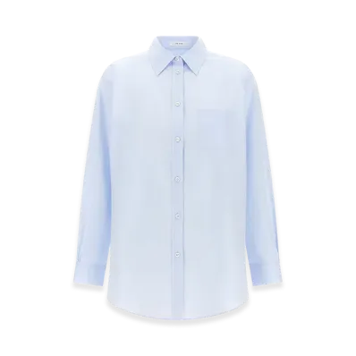 The Row Women's Elva Shirt "Light Blue"