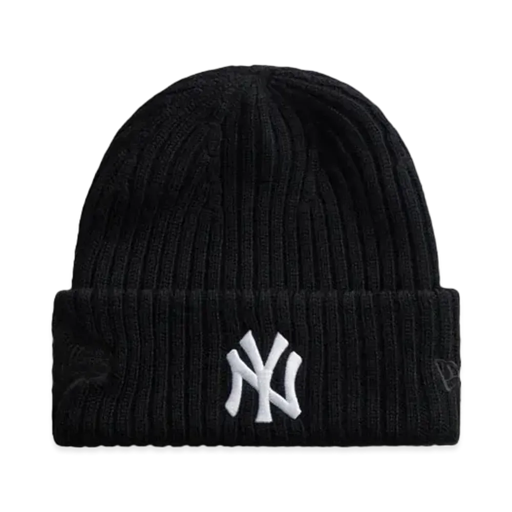 Kith x New Era x New York Yankees Knit Beanie "Black"